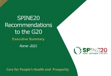 Προτάσεις του Spine20 σχετικά με τη βελτίωση της υγείας και του επιπέδου ζωής των ανθρώπων που πάσχουν από παθήσεις της σπονδυλικής στήλης προς τη Σύνοδο Κορυφής των G20